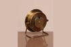 Miniature Round gold metal clock 4