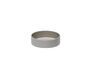 Miniature Round tray in light grey District metal Clipped