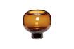 Miniature Rue amber glass vase 1