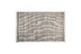 Miniature Rug 160x230 cm in brown recycled plastic Lorenzo Clipped