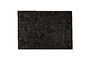 Miniature Rug 240x170 cm in black fabric Dots Clipped