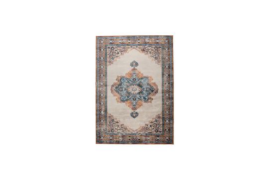 Rug 240x170 cm in blue fabric Mahal Clipped