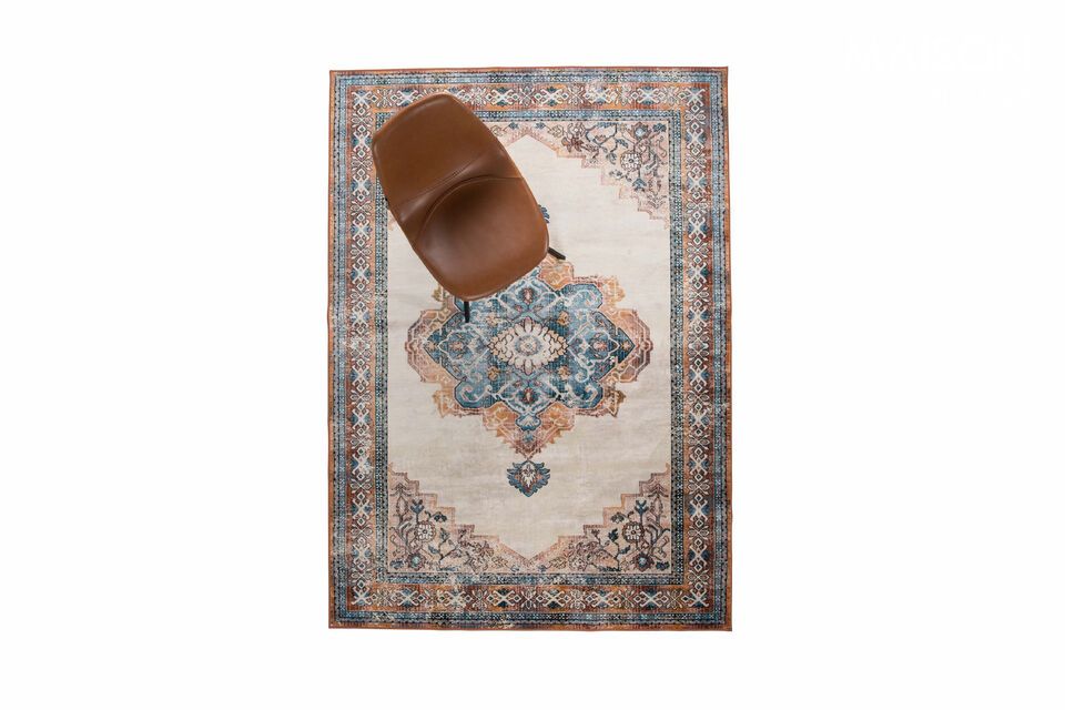 Bring softness and elegance with a timeless blue rug.