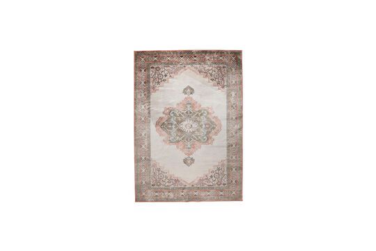 Rug 240x170 cm in pink fabric Mahal Clipped