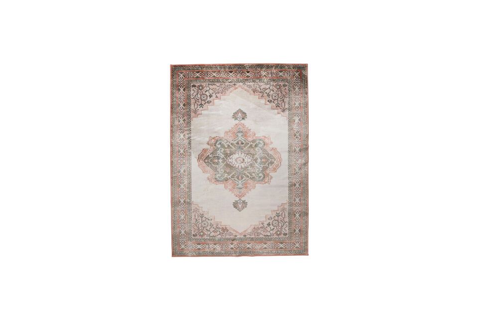 Rug 240x170 cm in pink fabric Mahal DutchBone