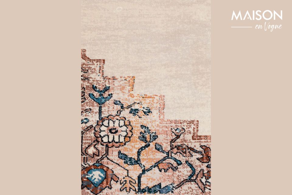 Rug 300x200 cm in blue fabric Mahal - 1