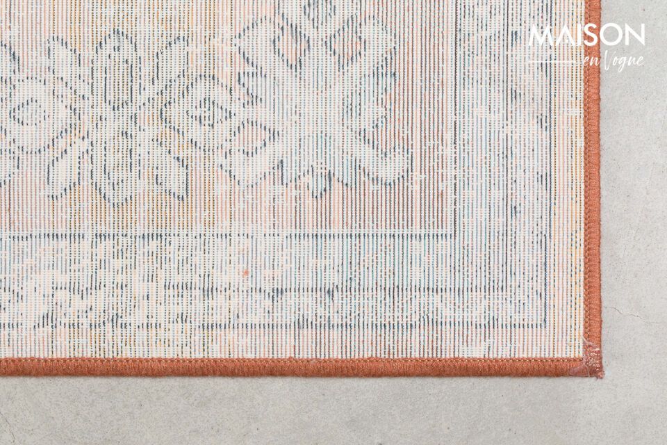 Rug 300x200 cm in blue fabric Mahal - 5