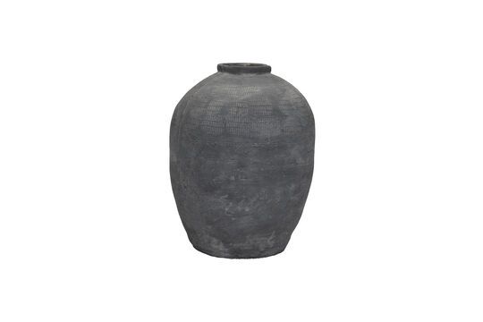 Rustik grey concrete vase Clipped