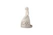 Miniature Sabie beige stoneware candle jar 6