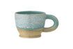 Miniature Safie green stoneware mug 1