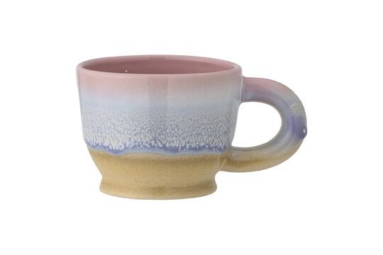 Safie pink stoneware mug Clipped