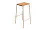 Miniature Sand metal bar stool Stilt Clipped