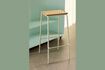 Miniature Sand metal bar stool Stilt 1