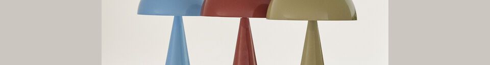 Material Details Sand metal table lamp Mush