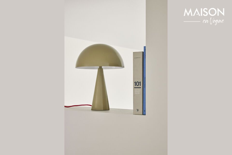 Sand metal table lamp Mush Hübsch