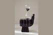 Miniature Sandglass in black recycled glass Sandglass 5