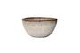 Miniature Sandrine beige stoneware bowl Clipped