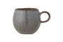 Miniature Sandrine grey stoneware mug Clipped