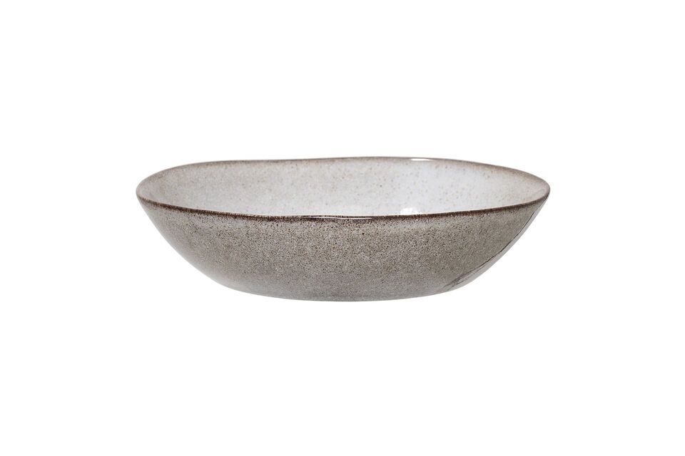 Sandrine large beige stoneware bowl Bloomingville