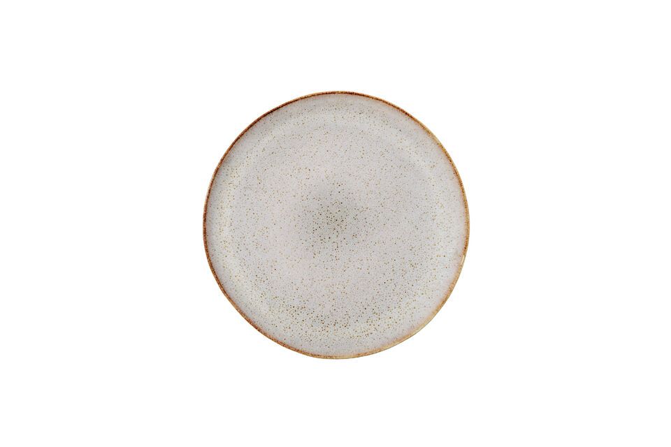 Sandrine large stoneware plate Bloomingville