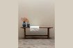 Miniature Sandscale taupe wood bench 2