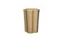 Miniature Sapo brown ceramic vase Clipped