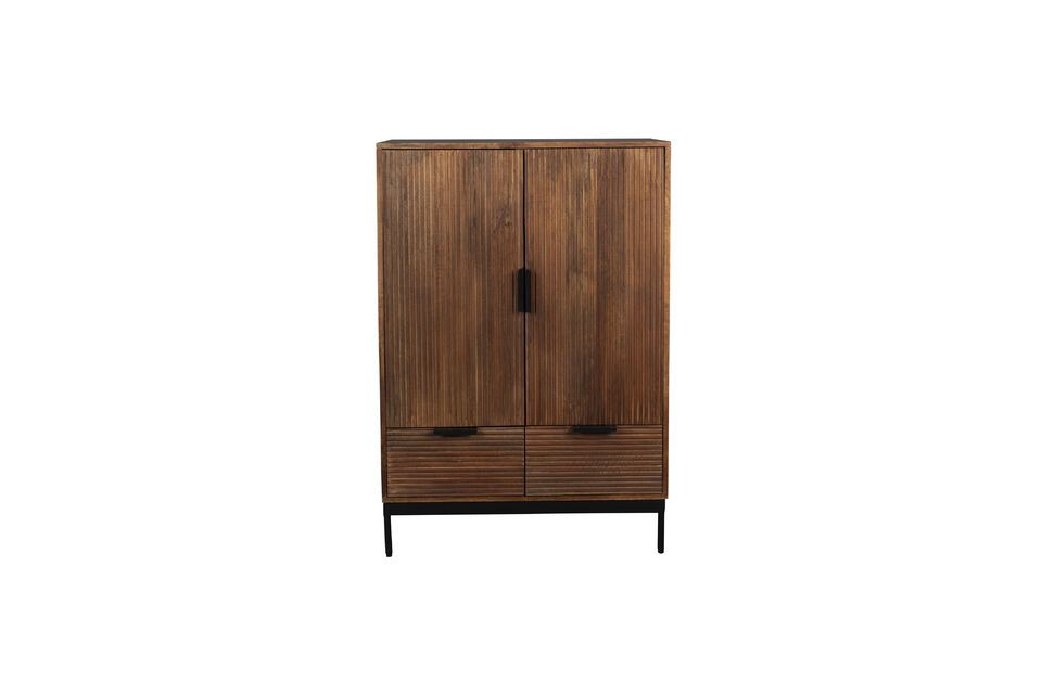 Saroo Brown Wooden Cabinet - 11