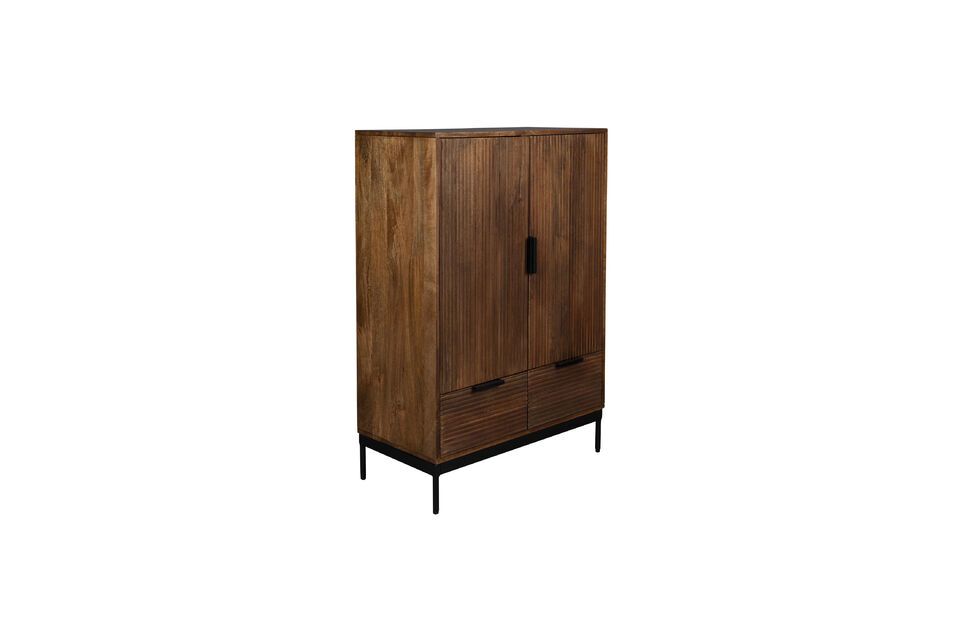 Saroo Brown Wooden Cabinet - 12