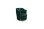 Miniature Sassy dark green velvet armchair Clipped