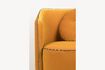 Miniature Sassy ochre velvet armchair 7