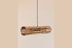 Miniature Savana beige rattan hanging lamp 2