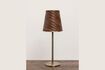 Miniature Savoie brown metal table lamp 1