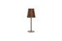 Miniature Savoie brown metal table lamp Clipped