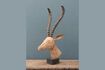 Miniature Sculpted gazelle figurine in light wood 1