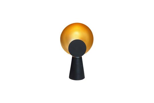 Seek black metal table lamp Clipped