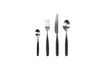 Miniature Set of 16 Renoir black stainless steel flatware sets 1