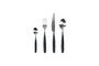 Miniature Set of 16 Renoir black stainless steel flatware sets Clipped