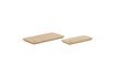 Miniature Set of 2 Airy light oak cutting boards 1