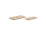 Miniature Set of 2 Airy light oak cutting boards Clipped