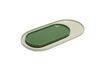 Miniature Set of 2 Amare green ceramic serving dishes 3