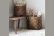 Miniature Set of 2 Balie light bamboo baskets 2