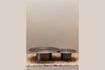 Miniature Set of 2 black metal coffee tables Calgary 1