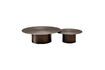 Miniature Set of 2 black metal coffee tables Calgary 6