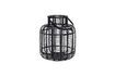 Miniature Set of 2 black Reservoir bamboo lanterns 3