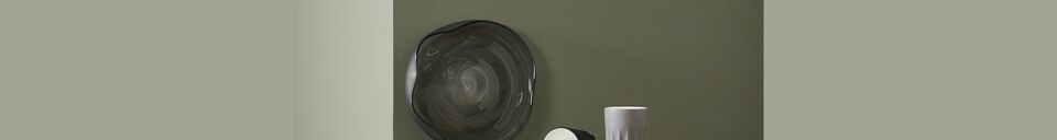 Material Details Set of 2 Bow smoked grey glass plates