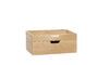 Miniature Set of 2 boxes in light oak veneer Note Clipped