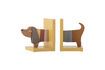 Miniature Set of 2 Charlie multicolor FSC wood bookends 5