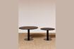 Miniature Set of 2 dark wood Toraja coffee tables 2