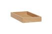 Miniature Set of 2 desk organizers in light oak veneer Rail 12