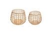 Miniature Set of 2 Energy light rattan baskets 1